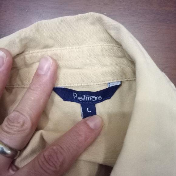 Reitmans Tan Casual Shirt - Picture 2 of 2